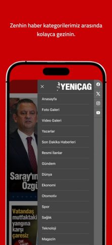 Yeniçağ для iOS — скриншот 4