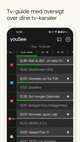 YouSee Play для Android — скриншот 5