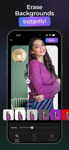 Замена лица AI и редактор для iOS — скриншот 4