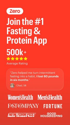 Zero — Intermittent Fasting для Android — скриншот 1