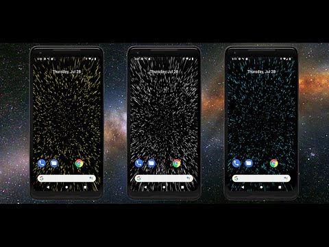 Звёздное небо живые обои для Android — официальный трейлер