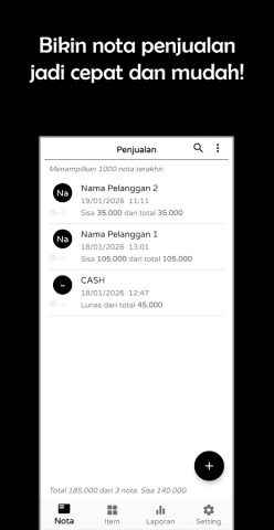 e-Nota для Android — скриншот 1