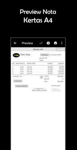 e-Nota для Android — скриншот 2