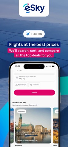 eSky — Cheap Flights & Travel для iOS — официальный трейлер