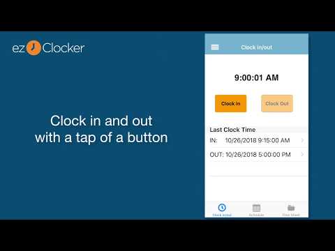 ezClocker: Employee Time Track для Android — официальный трейлер