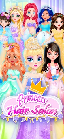 игра принцесса парикмахерская для iOS — официальный трейлер