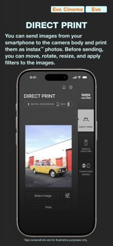 instax mini Evo для iOS — скриншот 5