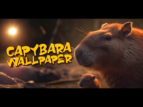 капибара обои для Android — официальный трейлер
