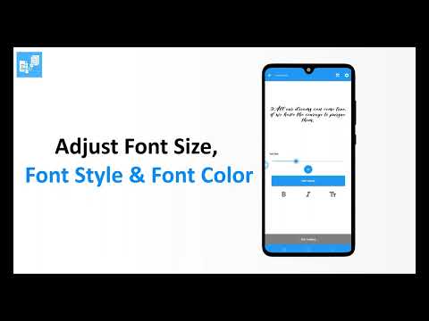 конвертер шрифтов для Android — официальный трейлер