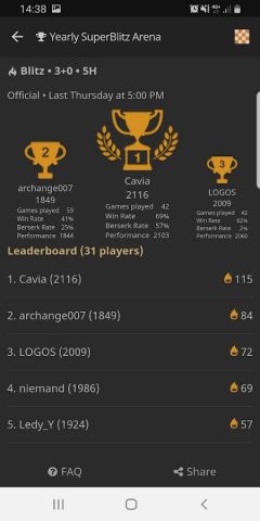 lidraughts • Online Draughts для Android — скриншот 4