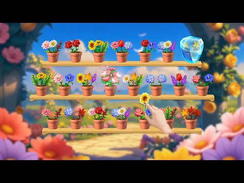 Blossom Sort® — матч цветы для Android — официальный трейлер