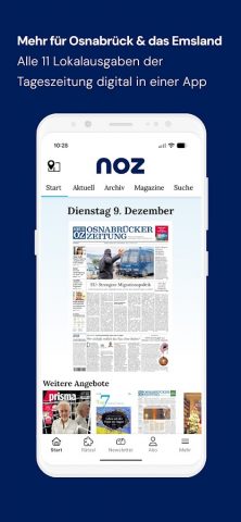 noz E-Paper App для Android — скриншот 1