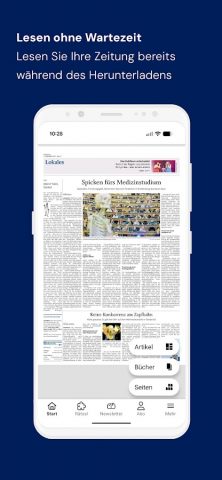 noz E-Paper App для Android — скриншот 5