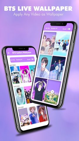обои бтс для Android — скриншот 1