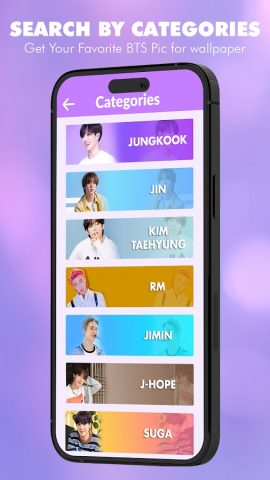 обои бтс для Android — скриншот 4