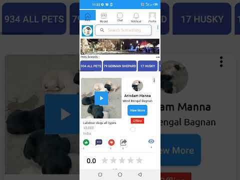 pet & dog — Buy and sell для Android — официальный трейлер