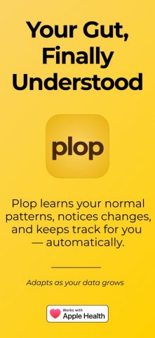 plop — poop tracker & analyzer для iOS — скриншот 1
