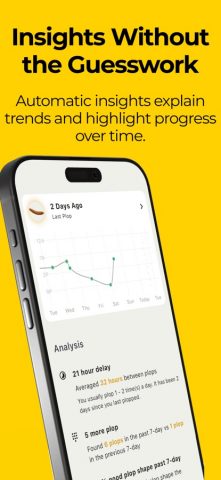 plop — poop tracker & analyzer для iOS — скриншот 3