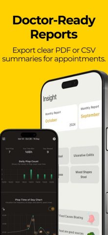 plop — poop tracker & analyzer для iOS — скриншот 5