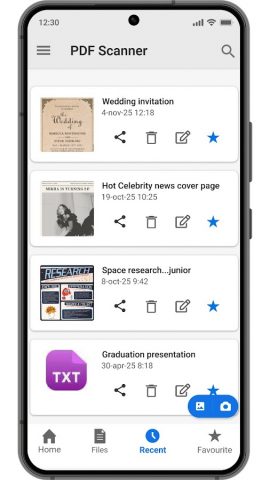 сканер документов — PDF сканер для Android — скриншот 5