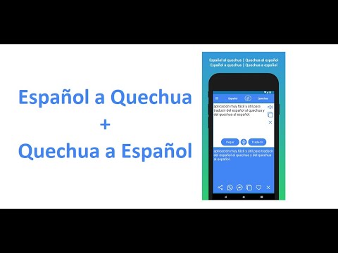 traductor de quechua a español для Android — официальный трейлер