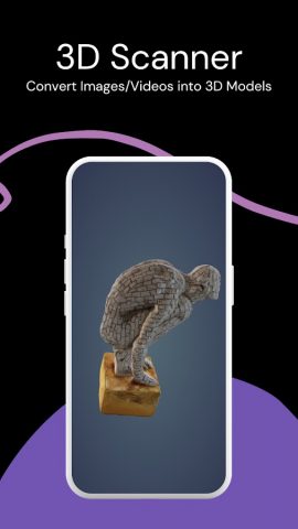 xOne: 3D Scanner & 3D Editor для Android — скриншот 1