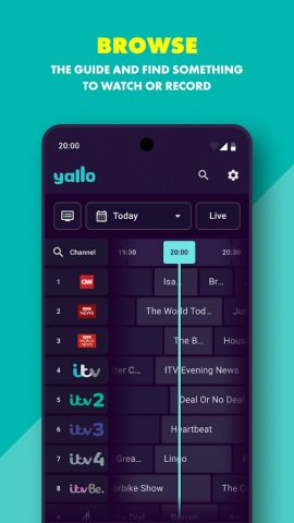 yallo TV для Android — скриншот 3