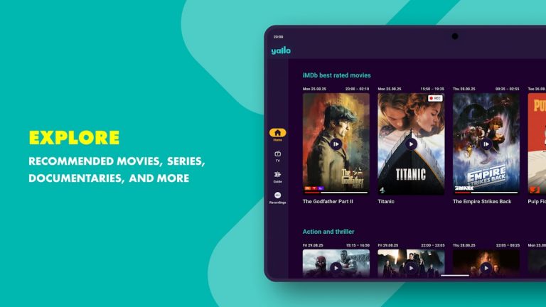 yallo TV для Android — скриншот 5