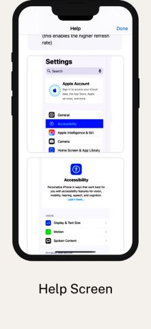 120 FPS Meter для iOS — скриншот 4