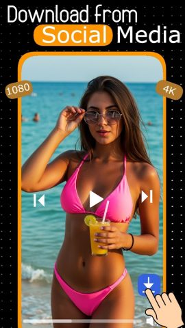 18+ Browser: Video Downloader для Android — скриншот 5