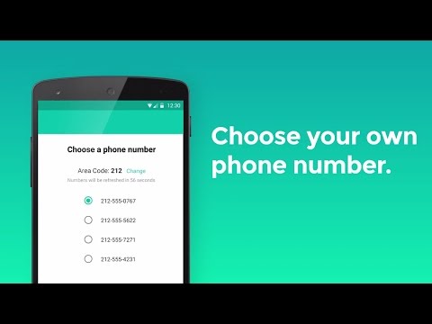 2ndLine — Second Phone Number для Android — официальный трейлер