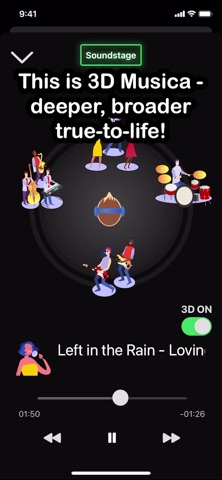 3D Musica — Listen to 3D Music для iOS — официальный трейлер