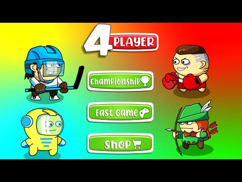 4 плеера — 20 игр для четверых для Android — официальный трейлер