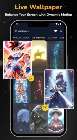 8K Wallpaper & HD Backgrounds для Android — скриншот 2