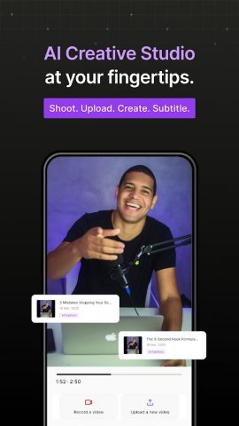 AI Captions для Android — скриншот 1