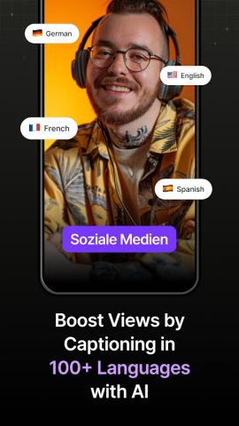 AI Captions для Android — скриншот 3