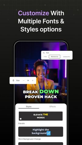 AI Captions для Android — скриншот 4
