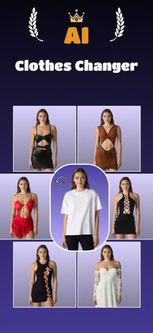 AI Clothes Changer: ReWear для Android — скриншот 1