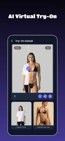 AI Clothes Changer: ReWear для Android — скриншот 4