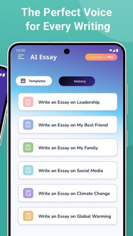 AI Essay Writer — Write Essays для Android — скриншот 2