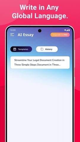 AI Essay Writer — Write Essays для Android — скриншот 3