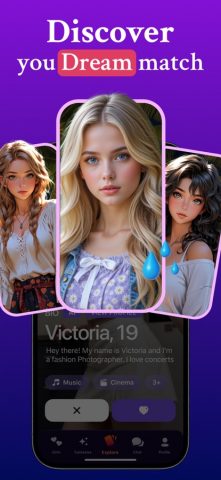 AI Girlfriend — AI GF Chat 18+ для iOS — скриншот 1