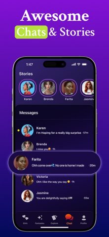 AI Girlfriend — AI GF Chat 18+ для iOS — скриншот 4