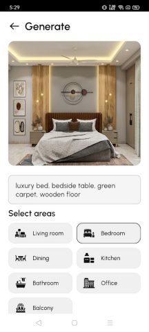 AI Home Interior — Makeover для Android — скриншот 2