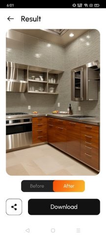 AI Home Interior — Makeover для Android — скриншот 5