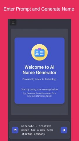 AI Name Generator для Android — скриншот 2