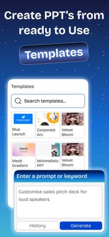 AI PPT Maker App — Design.AI для iOS — скриншот 2