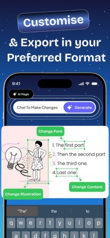 AI PPT Maker App — Design.AI для iOS — скриншот 3