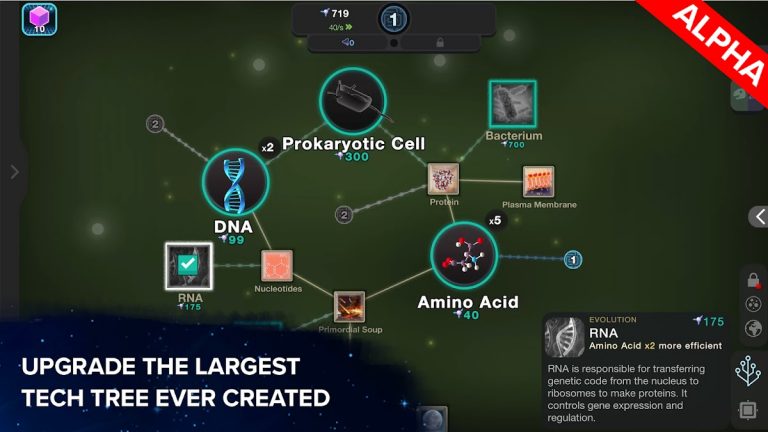 [ALPHA] Cell to Singularity для Android — скриншот 2