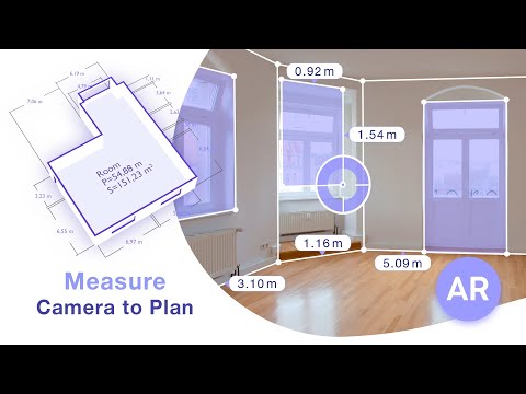AR Plan 3D — Линейка, Рулетка для Android — официальный трейлер